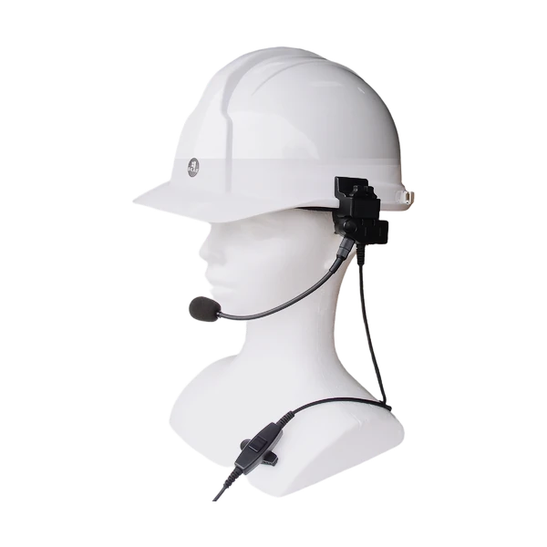 ヘルメット取付型 防滴マイク X10用 通話ボタン付