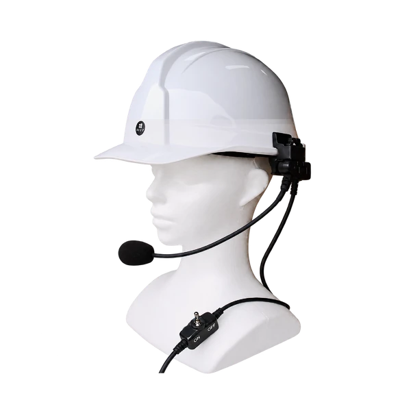 ヘルメット取付型 防水マイク トグルスイッチ付